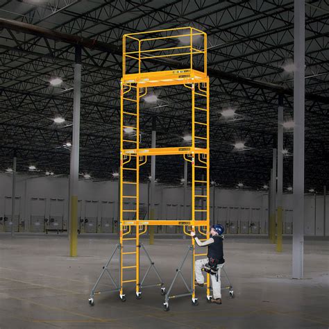 18′ Complete Drywall Baker Scaffold Tower Set Metaltech