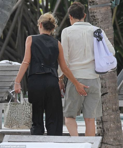 Kate Moss Shows Off Her Supermodel Figure In A Skimpy Strapless Bikini As She And Jamie Hince
