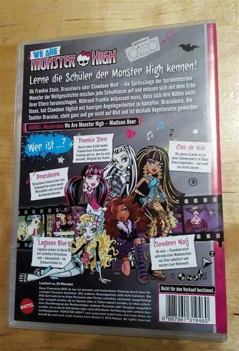 2 DVD s Monster High in 6361 Hopfgarten im Brixental für 4 50 zum