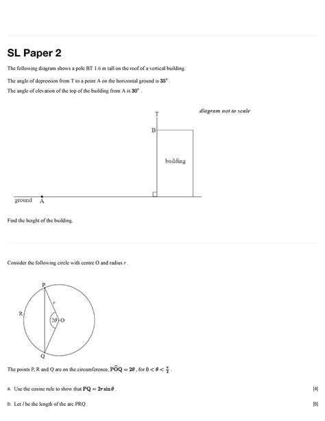 May 2013 Mathematics Standard Level Paper 2 1