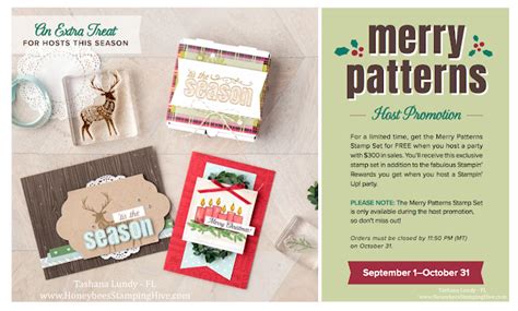 ` Merry Patterns Host Promotion