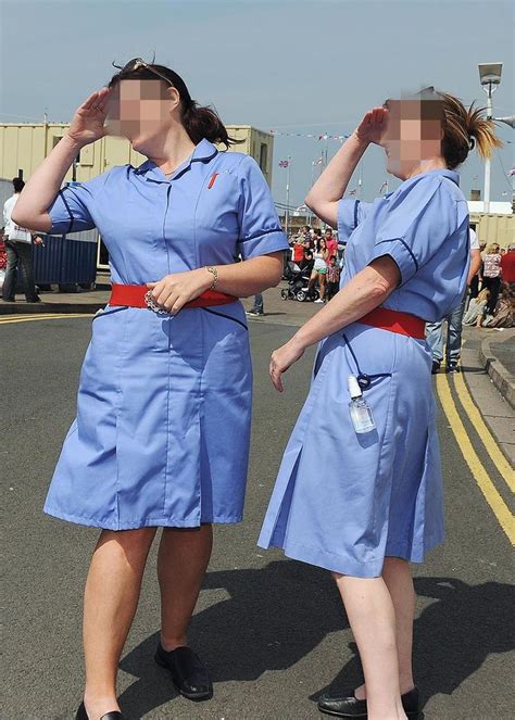 District Nurses in Stylish Uniforms