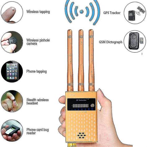 Detector Anti Spy Detector Sem Fio Detector Anti Spy Para C Mera