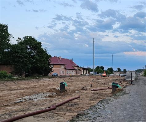 Trwają prace na linii kolejowej Olsztyn Ełk Tak wygląda remont w