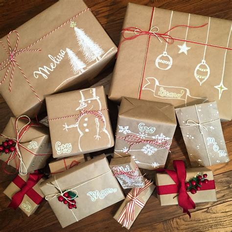 25 Beautiful Brown Paper Christmas Wrapping Ideas Artofit