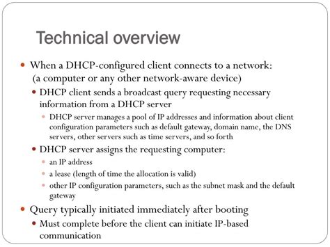 Ppt Dhcp Powerpoint Presentation Free Download Id3194568