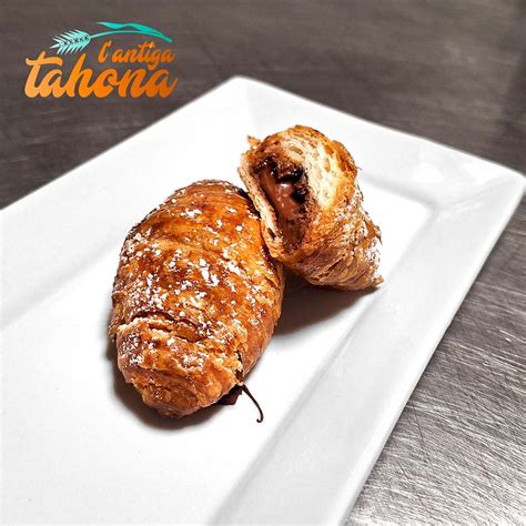 Mini Croissant De Chocolate 100 Mantequilla La Tahona