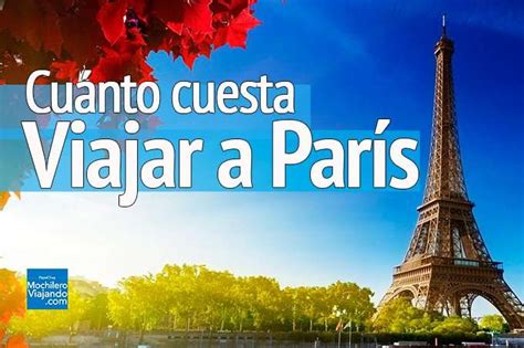 Guía de Viaje a París en Infografía Mochilero Viajandondo