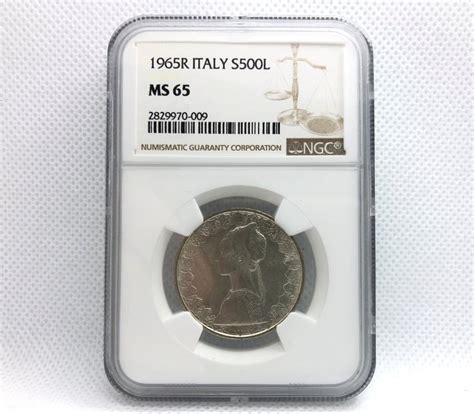 Italy Lire Caravelle Ms Ngc Catawiki