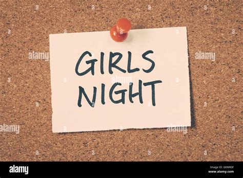 girls night stock photo alamy
