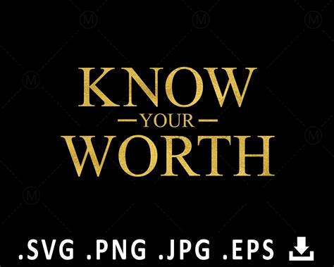 Know Your Worth Svg Self Care Svg Self Love Svg Self Love Club Svg