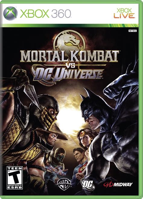 Mortal Kombat Vs Dc Universe For Microsoft Xbox 360 Tvgc