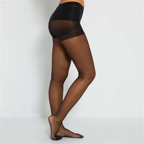 Collants Sanpellegrino D Lingerie Du S Au Xxl Noir Kiabi