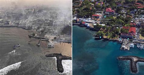 Before And After Photos Capture The Utter Devastation Of The Maui