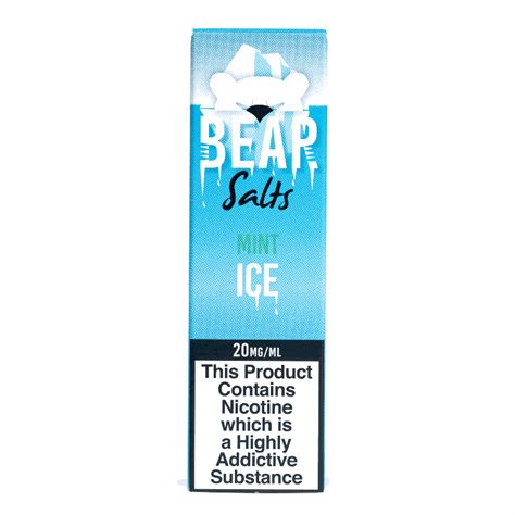 Bear Salts 10ml Nic Salt Polar Mint Ice 20mg Vape Direct Store