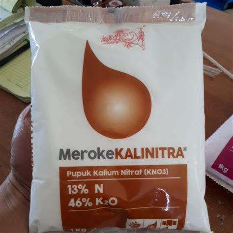 Jual Pupuk Perangsang Bunga Dan Buah Meroke Kalinitra Kno Kg Kemasan