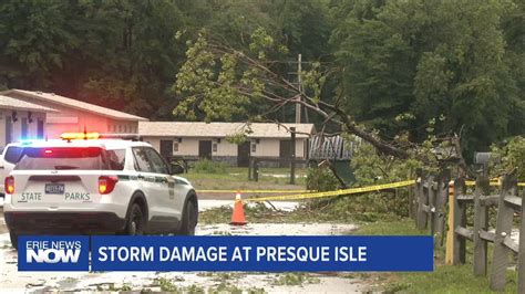 Presque Isle Reopens After Storm Sweeps Through Causing Damage Erie