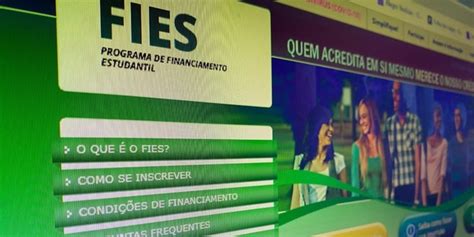 Novo Fies Social Saiba Como Funciona O Programa Do MEC Voltado A