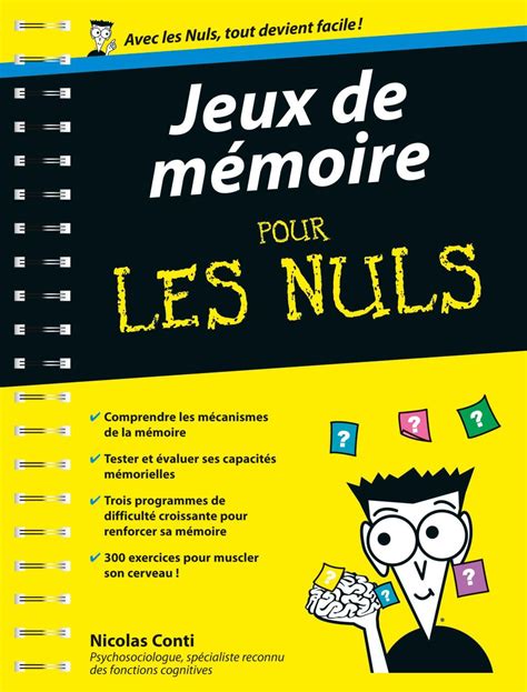 10 exercices pour améliorer sa mémoire Jeux de mémoire Améliorer sa