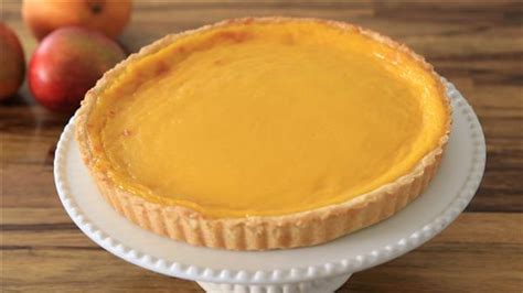 Mango Tart Recipe - The Cooking Foodie