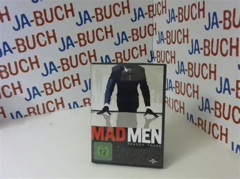 Mad Men Season Three Dvds Jon Hamm Moss Elisabeth Und