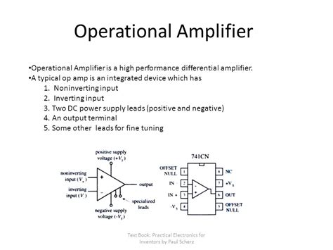 Lm741 Operational Amplifier Datasheet And Pinout 52 Off