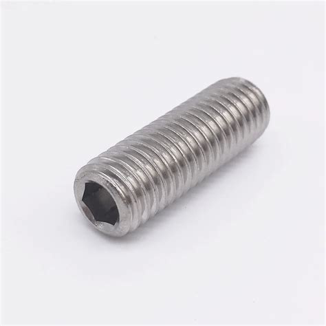 M5 X 12 Hexagon Socket Set Screws With Cup Point Steel A2 304 Stainless