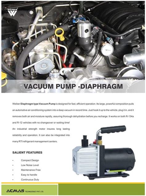 Vacuum Pump Diaphragm Pdf