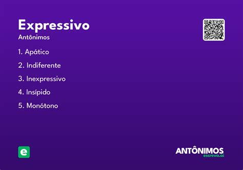 O Que Significa Expressivo - Expressivo - Significado e Sinônimo - escreva.ai