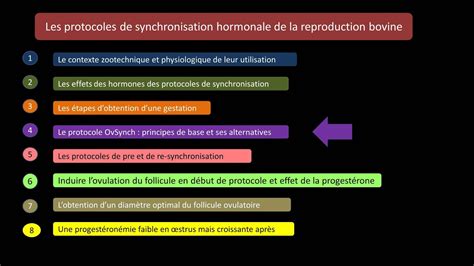 Protocoles De Synchronisation Ovsynch Youtube