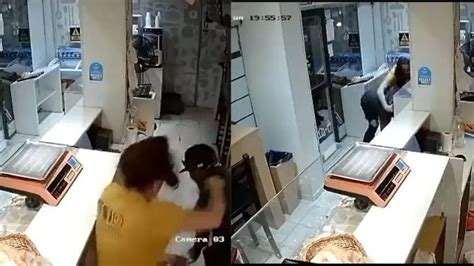 Video Una Panadera Se Defendi A Cuchillazos Ante Un Ladr N Que Quiso