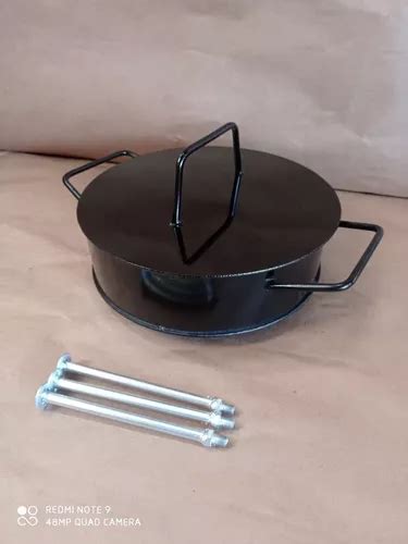 Disco De Arado Paellera 30 Cm Con Tapa Y Patas Desmontables En Venta En