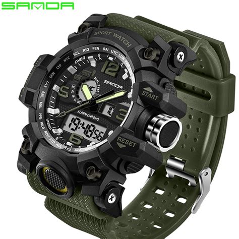 Relojes Para Hombres Reloj Deportivo Militar Para Hombre Estilo G