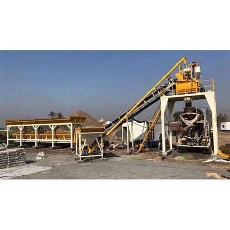 Sana Diamond Semi Automatic Rmc Batching Plant Capacity 30 Cumhr At