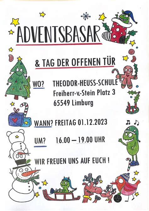 01 12 Tag der offenen Tür und Adventsbasar 2023