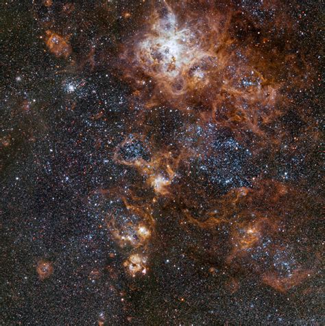 Esos Vlt Survey Telescope Captures Tarantula Nebula Sci News