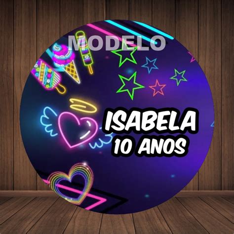 Adesivo Latinha Balada Neon Elo Produtos Especiais