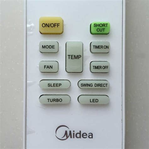 Original Midea Air Conditioner Remote Control