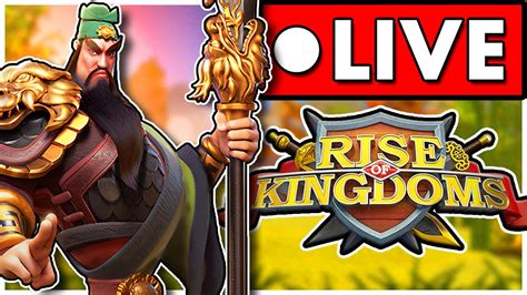 🔴 Rise Of Kingdoms Live When New Commanders Youtube