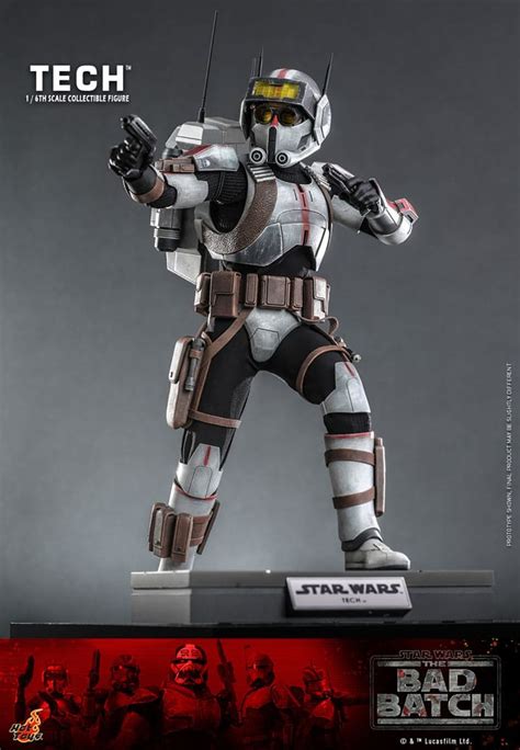 Hot Toys Tech The Bad Batch Star Wars 1 6 Action Figure By Hot Toys