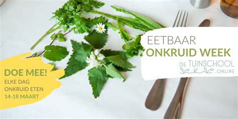 Eetbaar Onkruid Week Online Biotuinwijzer Nl