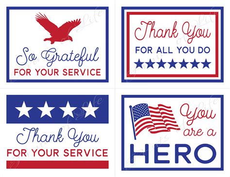 Veterans Day Card Printable