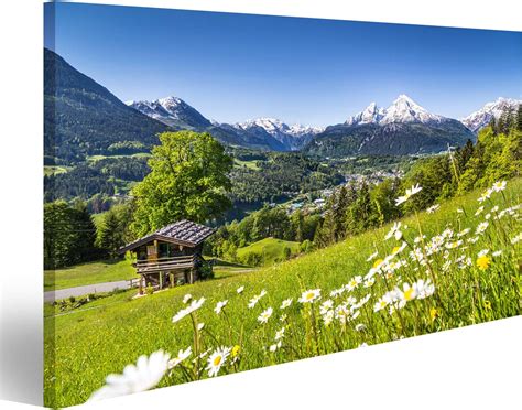 Islandburner Tableau Tableaux Sur Toile Beau Paysage De Montagne Dans