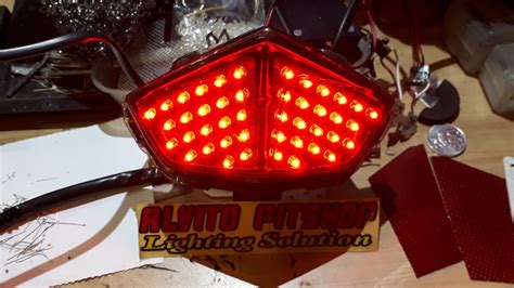 Lampu Rem Led Custom New Vixion YouTube