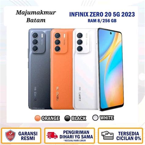 Jual Infinix Zero 5g 2023 Ram 8 256gb Garansi Resmi White Di Seller