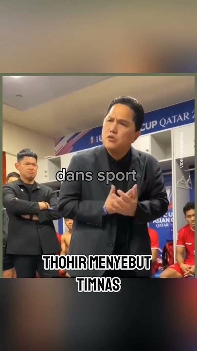 Ketua Umum Pssi Erik Tohir Tetap Bangga Meskipun Tidak Masuk Ke Olimpiade Paris Timnasindonesia