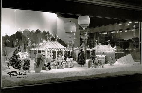 The fascinating story of Rikes Christmas window displays