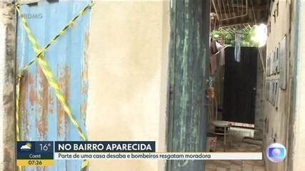 Parte De Casa Desaba No Bairro Aparecida Em Belo Horizonte Minas