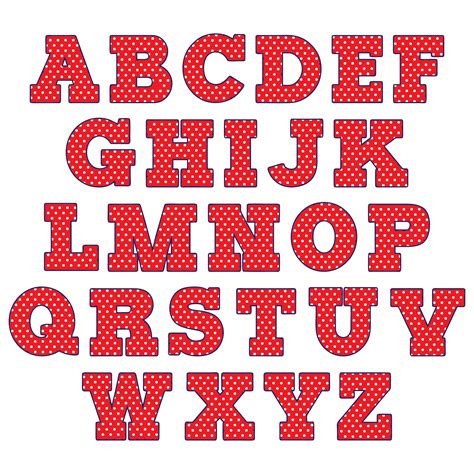 Polka Dot Alphabet 10 Free Pdf Printables Printablee NBKomputer