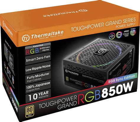 Thermaltake Toughpower Grand Rgb Sync Pc Power Supply Unit W Atx